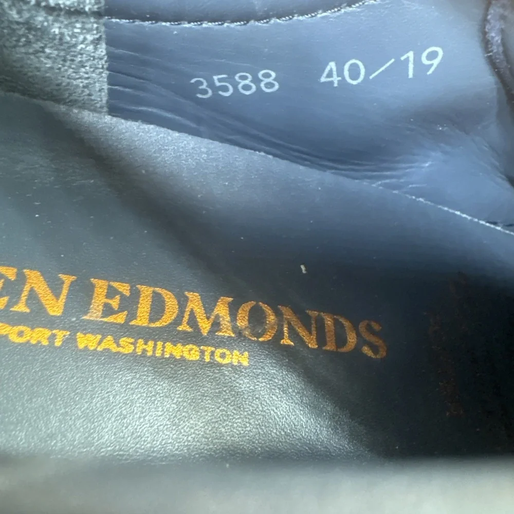 Allen Edmonds‎ Blue Suede Shoes 40 | 7 Porter Sneakers Made in Portugal Casual
